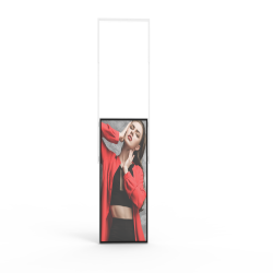 55 inch High Brightness Window Double Sides hanging LCD Display
