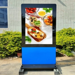 55 inch High Brightness Ultra-thin Outdoor Advertising LCD Display